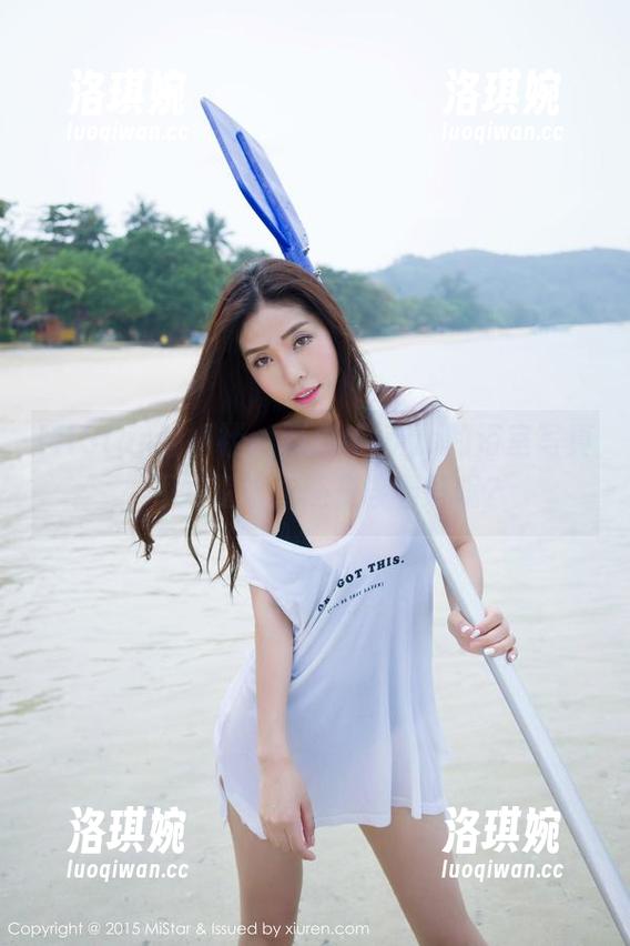 MiStar魅妍社 - 张优ayoyo的浴室写真，不知道该洗还是该看好呢？