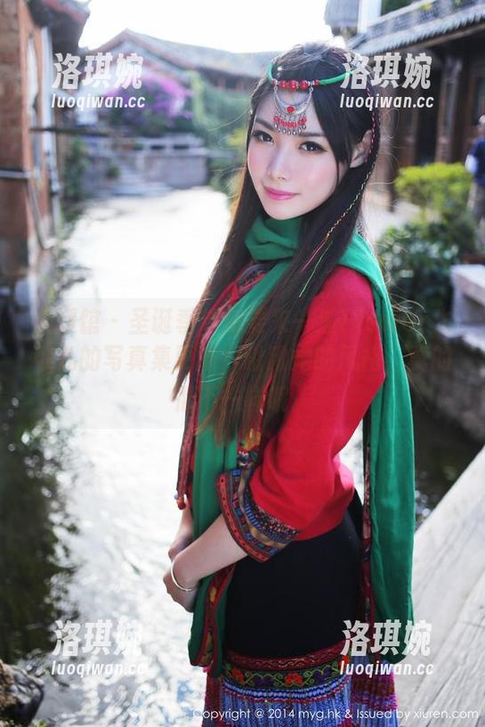 美媛馆 - 圣诞季节就要来一波Flower朱可儿的写真集更新，瞅瞅她的风格，真的很不一样哦。