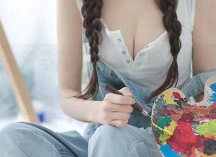 微密圈 – 双马尾少女黎允熙，图片下载让你回到校园！