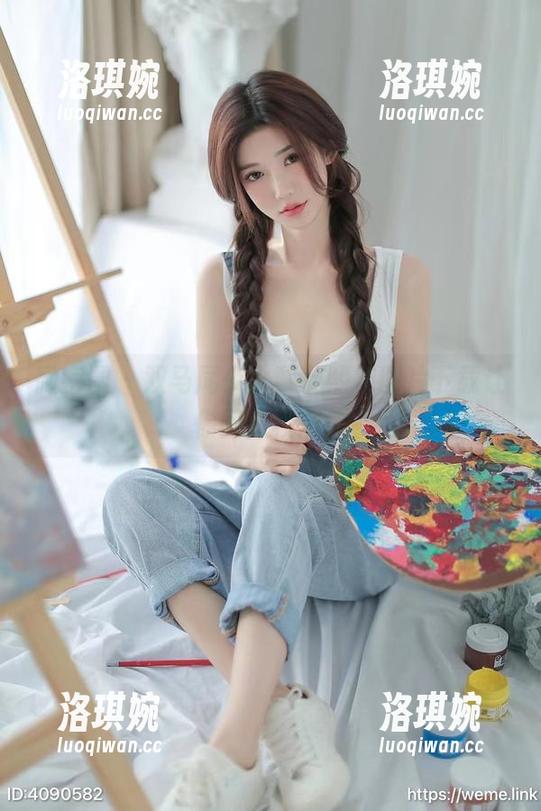 微密圈 - 双马尾少女黎允熙，图片下载让你回到校园！